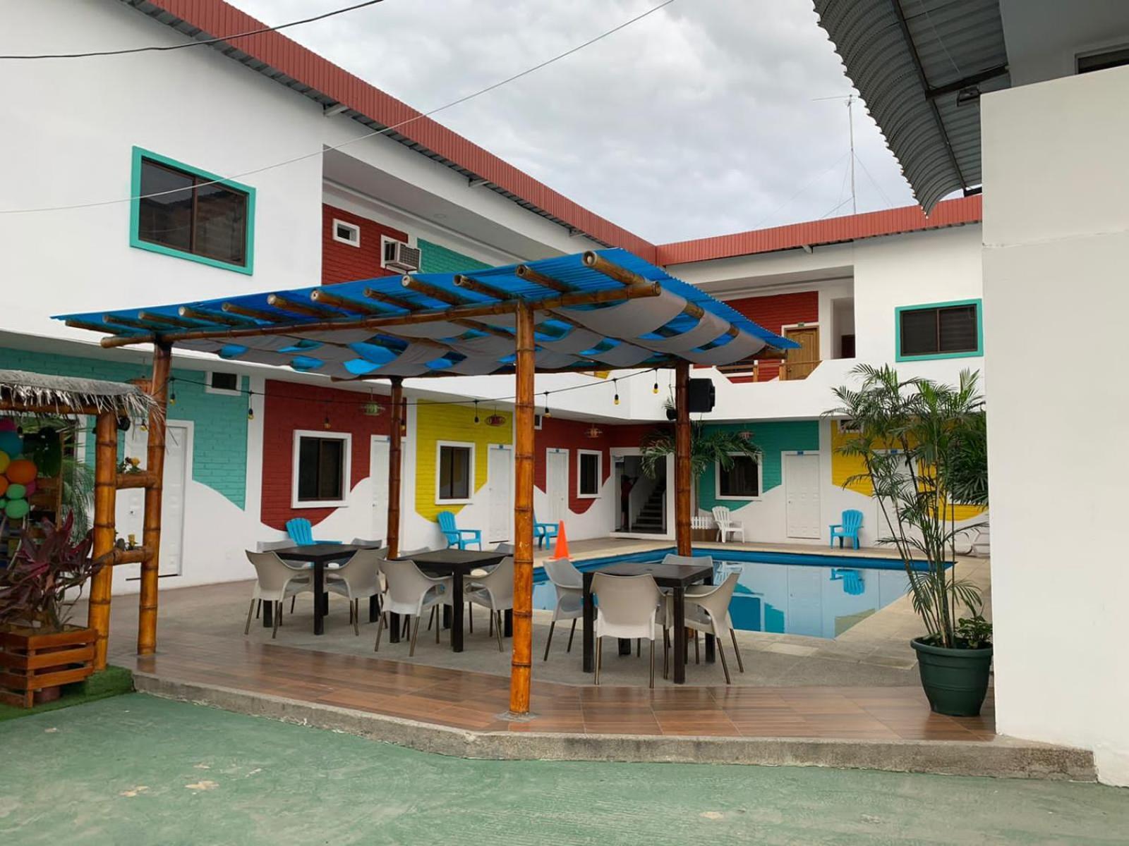 Hotel Hostal Las Velas Manta Exterior foto