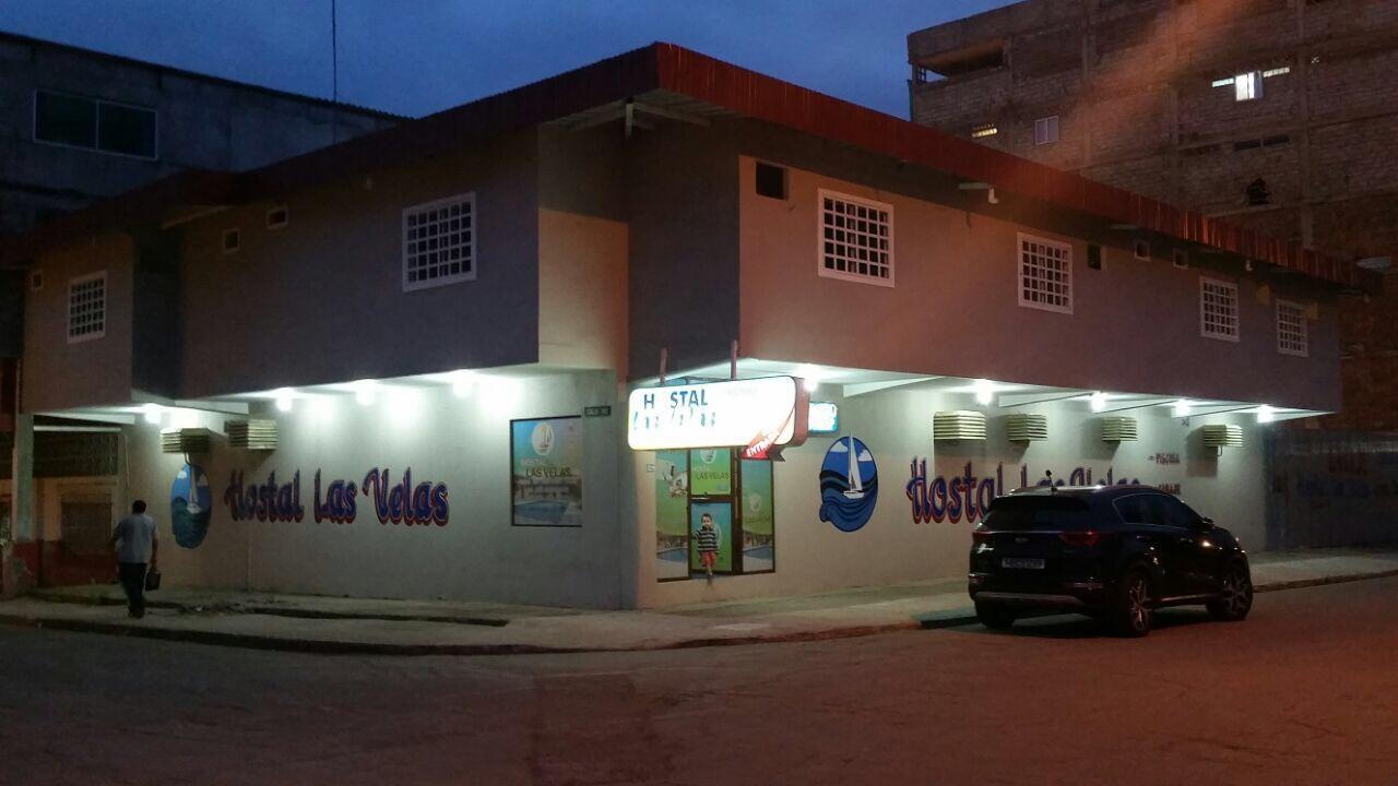 Hotel Hostal Las Velas Manta Exterior foto