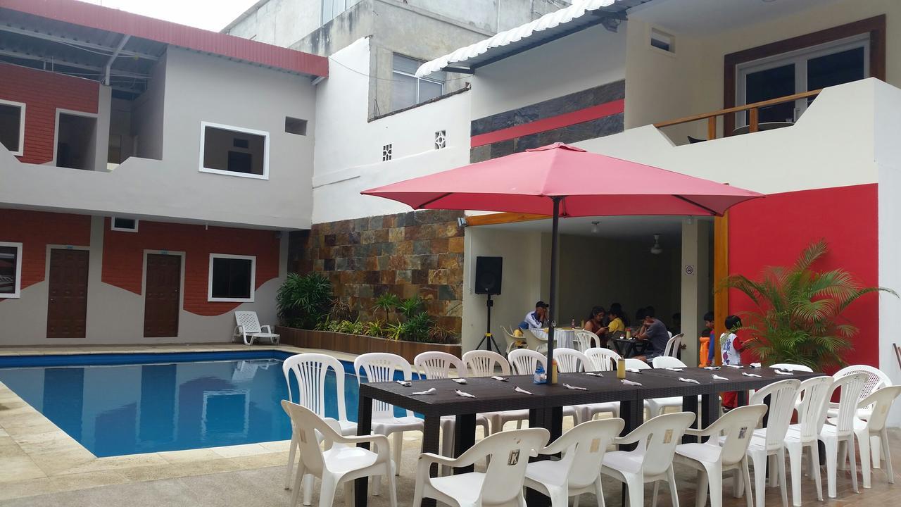 Hotel Hostal Las Velas Manta Exterior foto