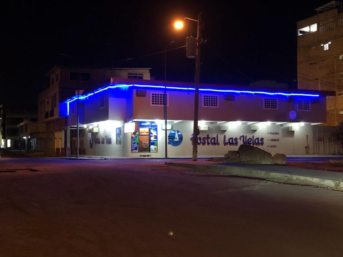 Hotel Hostal Las Velas Manta Exterior foto